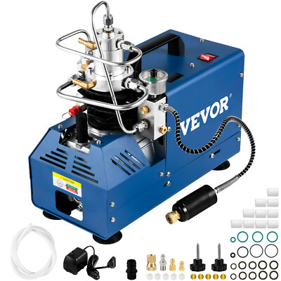 VEVOR High Pressure Compressor 4500PSI Air Rifle Compressor 110V Automatic Stop