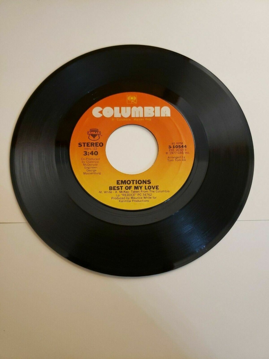 Emotions - Best of my Love- Columbia (45RPM 7”Single)(J778