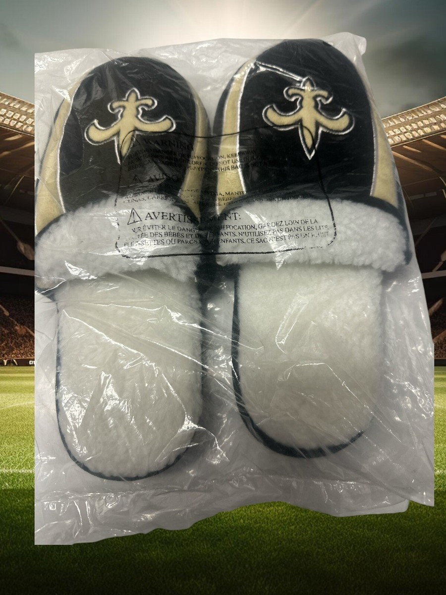 New Orleans Saints NFL Slippers By Foco Mens (11-12)