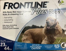 Frontline Plus for Medium Size Dogs 6 dose GENUINE GUARANTEED!!!