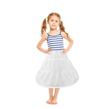 1pc dresses for kids Puffy White Skirt Kids Petticoat Crinoline Underskirt