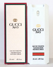 GUCCI No 3 EAU DE TOILETTE 25 ml EdT OVP Flakon Vintage Rare Gucci № 3