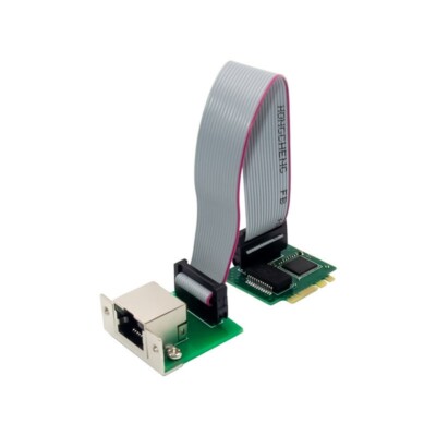 M.2 A E Key To RJ45 Network Card Gigabit Ethernet NIC Lan Card Intel I210 Chip