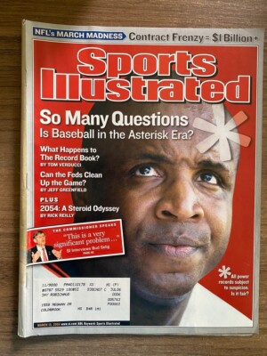 Sports Illustrated  Mar 15, 2004 : Is Baseball in the Asterisk Era?