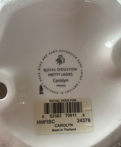 Royal Doulton Pretty Ladies Carolyn HN5405 - Picture 8 of 8