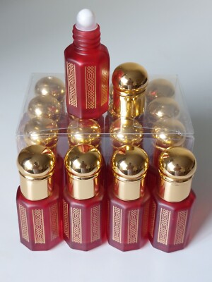 12 x 6 ml leere Fancy Parfums Öle Flakons / Attarflasche