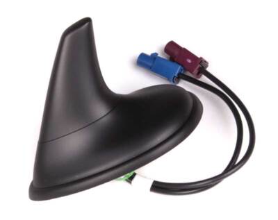 Antenne Navigation Saab 9-3 2003-2012 Et 9-5 2002-2009 - Compatible OEM 12762120, Base ABS Noir - 2