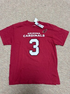 Team Apparel Men's Carson Palmer #3 Arizona Cardinals Red Large T-shirt