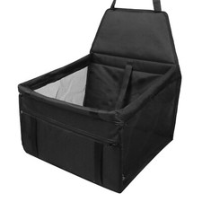 Pet Dog Car Seat, Breathable and Foldable Pet Car Basket, Pet Dog Booster Portab