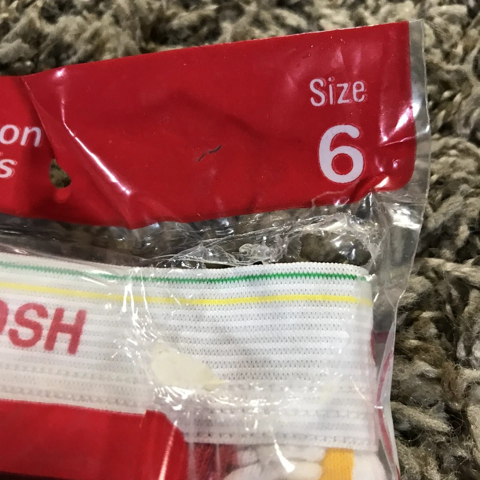 Calzoncillos ropa interior vintage OshKosh B’Gosh para niños talla 6 algodón estampado animal Foto 3 de 4