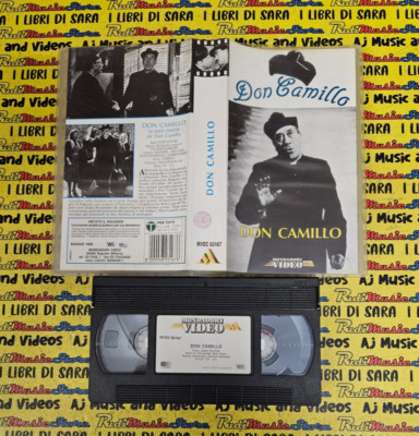 VHS*film DON CAMILLO Julien Duvivier fernandel gino cervi 1993 MONDADORI (F191)