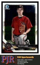 2018 Bowman Chrome #BCP113 Taylor Clarke Arizona Diamondbacks  BUY 4 - 35% OFF
