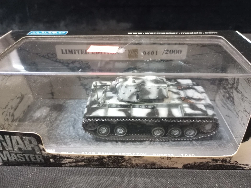 War Master 04101/2000 Limited Edition Type Rv-1 51st Tank Battalion Russia 1942 - Image 2 of 4