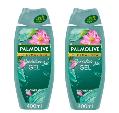 Palmolive Thermal Spa Revitalising Shower Gel 400ml PACK OF 2