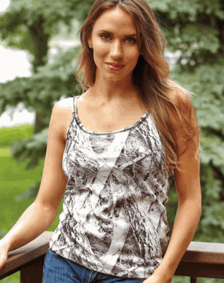 New Camo Tank Top Naked North Snow Camoflauge Hunting Clothing Shirt