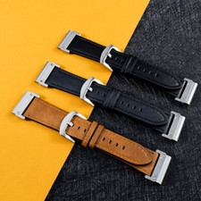 22/26mm Strap For Garmin Epix Pro 51mm47mm Tactix 7Pro Fenix 8 7 7X Leather Band