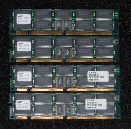 Genuine Sun 128MB (2 x 64MB) 168-pin EDO ECC Memory For Sun Ultra 5, Ultra 10 - Picture 5 of 5