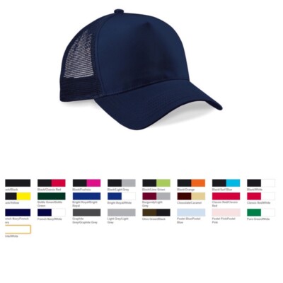 Beechfield Snapback Trucker CB640 Basecap Baseballcap Truckercap Kappe 