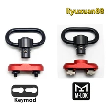 1.25 Keymod / Mlok QD Sling Swivel Quick Release For Tactical Picatinny Rail 