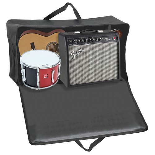 Storage Bag for Guitar Drums Musical Instruments Stands Speakers Amp Cables 100L