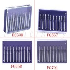Dental FG Burs Tungsten Steel Carbide Drills For High Speed Handpiece