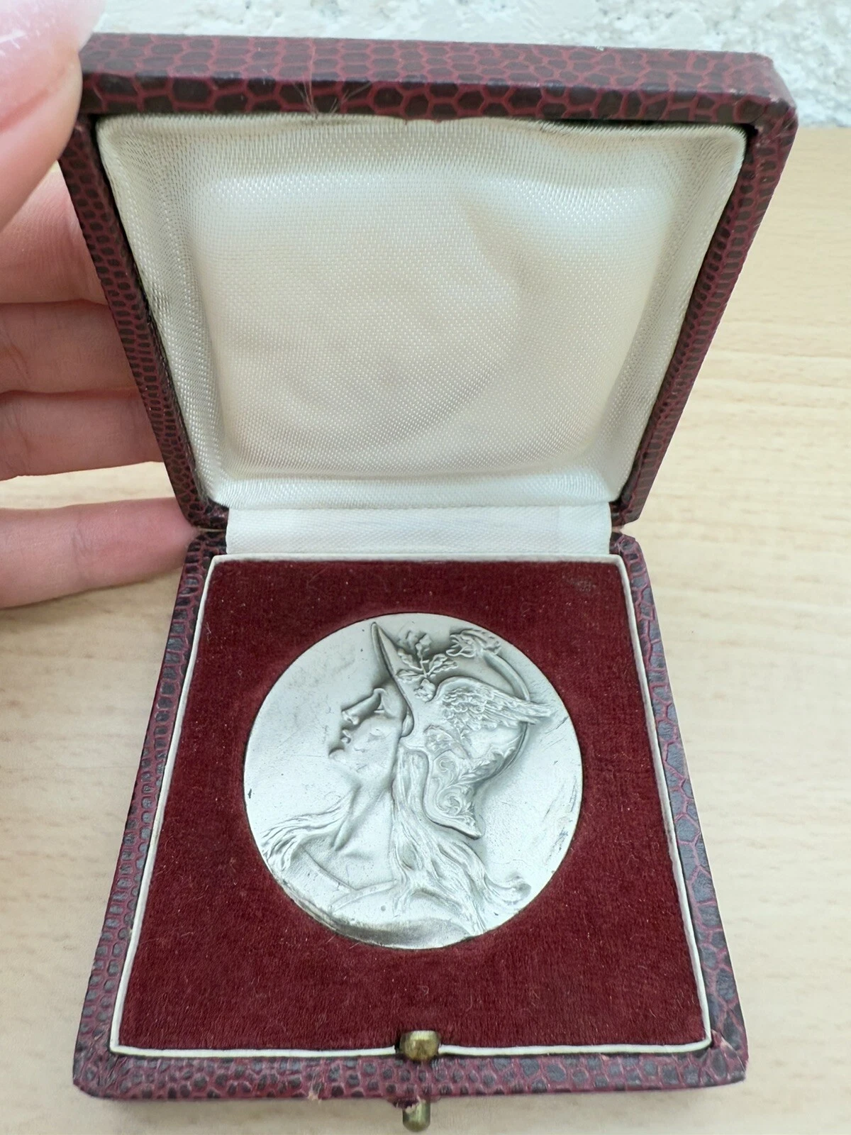 Médaille Cercle De La Librairie Syndicat Des Industries Du Livre En Bronze