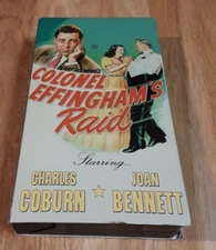 Colonel Effingham's Raid VHS VCR Video Tape Used Movie Charles Coburn