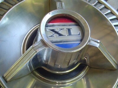 1964 Ford Galaxie XL 500 Hubcaps Wheel Covers Center Caps FOMOCO