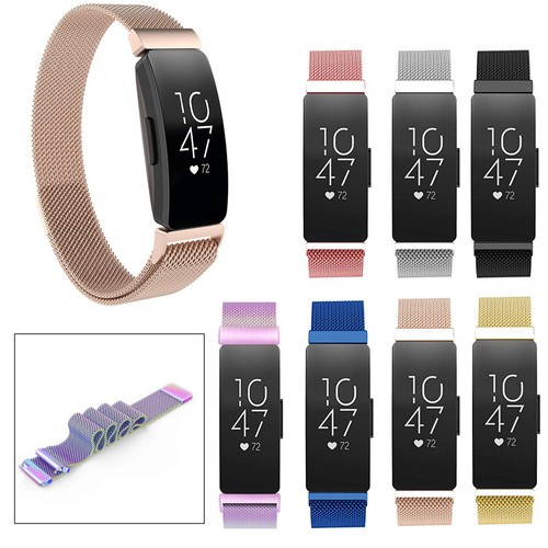 Per Fitbit Ace 3 Inspire 2 HR Cinturino Orologio Maglia Milanese Metallo Cinturino di Ricambio - Foto 1 di 50