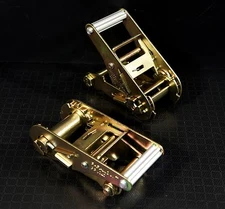 2 Ratchet Handles for Tow Dolly Car Hauler Flat Bed 2" Ratchet Strap Tie Down