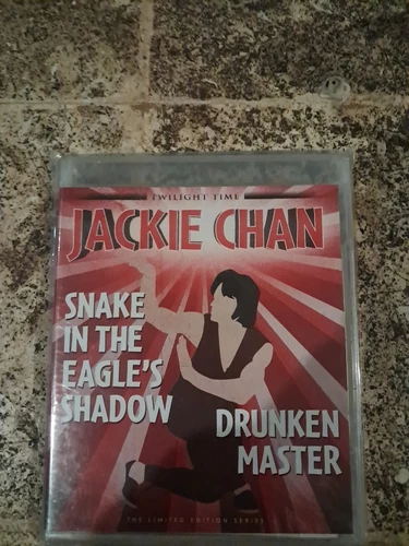Snake in the Eagle's Shadow & Drunken Master Blu-ray Twilight Time NEW Sealed