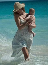 Doen French organic cotton camisole dress A-line skirt