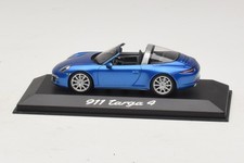 Porsche 911 991 Targa Blue Metallic Minichamps 1:43 | WAP0200350E
