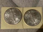 Lot of 2 2020 $1 American Silver Eagle