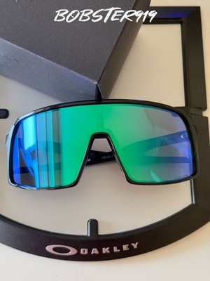 Oakley SUTRO Sunglasses OO9406 Polished Black Frame W/ PRIZM Green Lens NEW