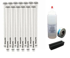 13 New Golf Pride Tour Wrap 2G White Standard Grips - Free Grip Kit