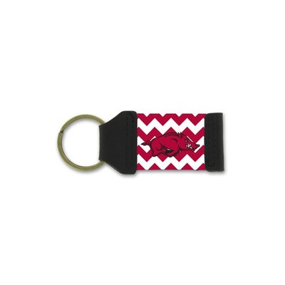 University of Arkansas Chevron Keychain (6 Pack)
