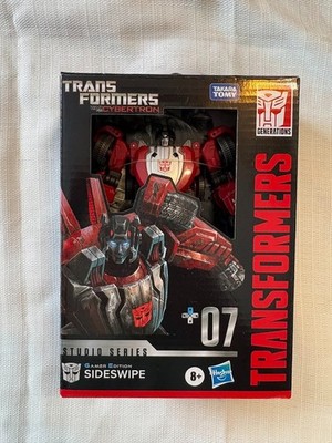 Hasbro Transformers Studio Series Gamer Edition Deluxe Class Sideswipe New