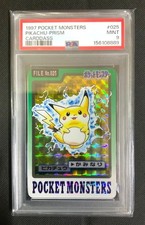 9 Pokemon Carddass Pikachu 1997 Original No.PC400