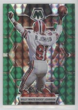 2023 Panini Mosaic Green Prizm Billy Johnson White Shoes #11 0c2