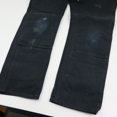 Vintage Carhartt Double Knee Carpenter Work Pants Mens 34X33
