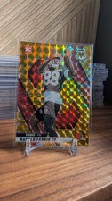 Harold Fannin Jr. Reactive Yellow #384 2025 Panini Mosaic Rookie Prizm