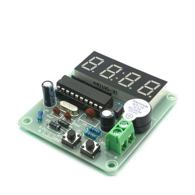 Zum Selbermachen 4-stellige Digitaluhr Kit mit klarem PCB-Layout Alarm und Zeite