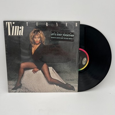 Tina Turner Private Dancer 1984 LP VG+ What's Love Got To Do With It Shrink Hype