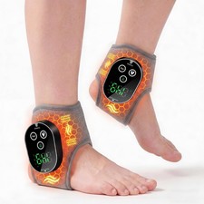 2PCS Cordless Neuropathy Foot Massager, Ankle Heating Pad for Pain Relief