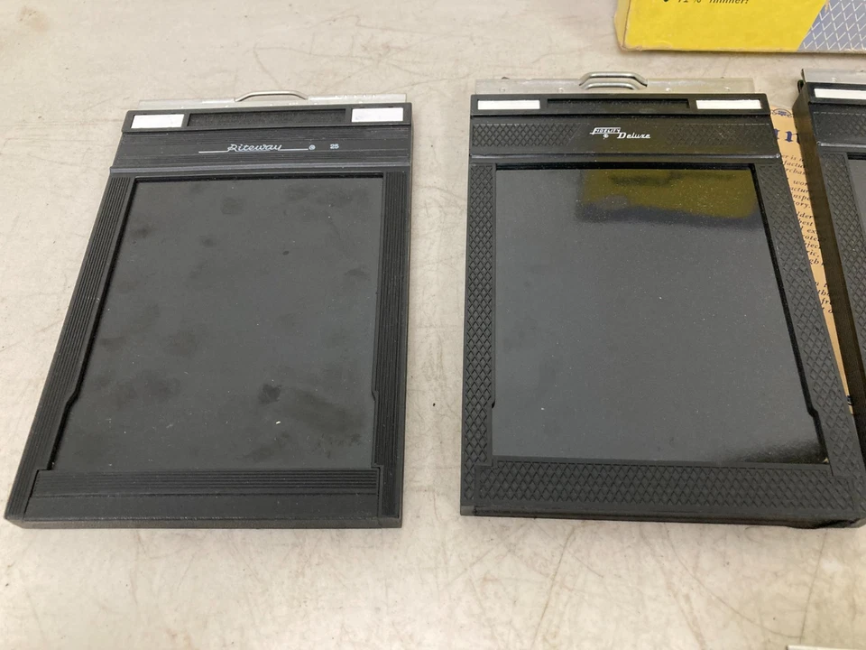 5 Fidelity Deluxe 4X5 Sheet Film Holders Large Format Camera Darkroom - Image 2 of 4