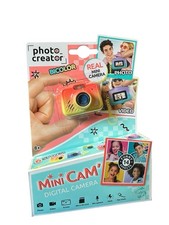 Photo Creator Real Mini Camera BICOLOR Neon Yellow And Pink Photo  Video
