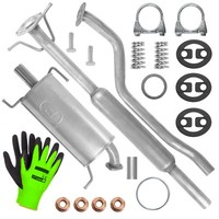 SchalldäMpferset Auspuff FüR Suzuki Swift 3 Mz/Ez FließHeck 1.3 D|1.3|1.5 05-07
