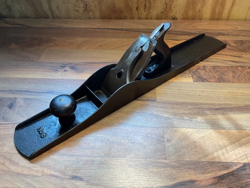 STANLEY NO.8 Corrugated Jointer Plane Woodwork /Carpenter USA 7-24-88 & 4-19-92