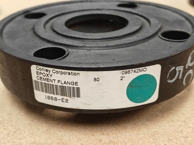 CONLEY 2'' Epoxy ANSI Flange, SCH 80, 1068-E2
